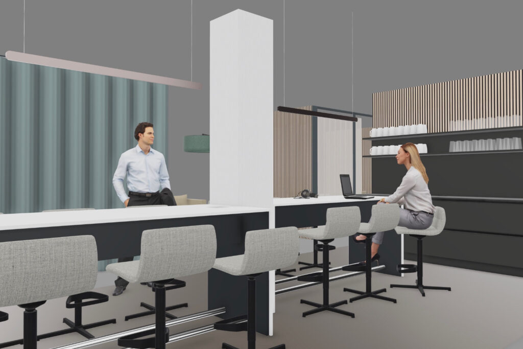 Kreativraum Modul fuer degewo AG Berlin von roomarts