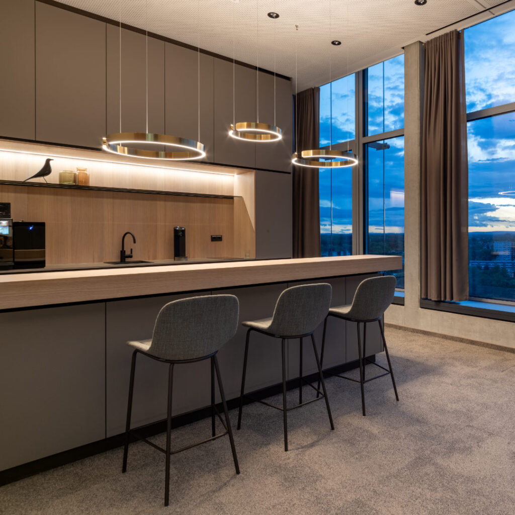 Catering Küche in der Skybar im DonauTower Ingolstadt