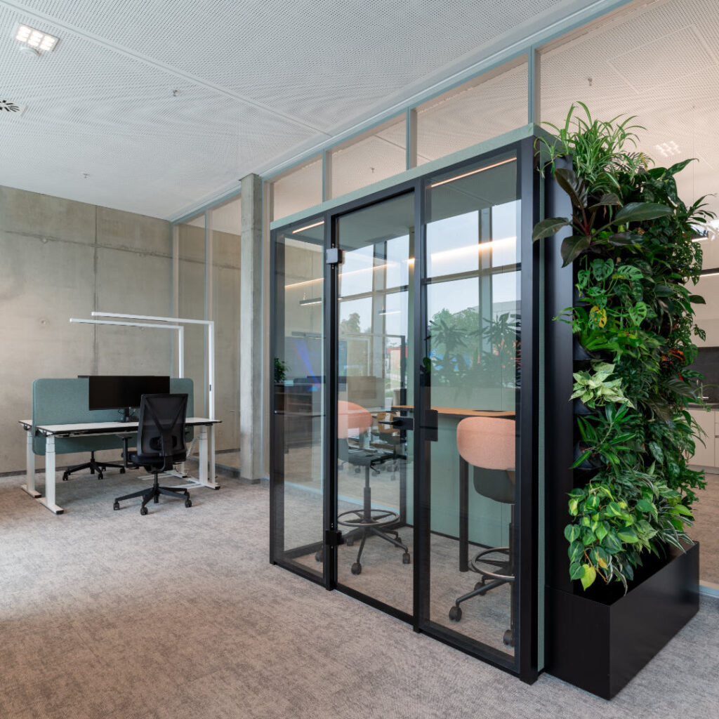 Open Space im DonauTower mit Fokusraum